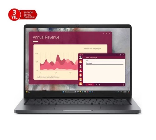 DELL NB PRO 14 ULTRA5 235U 16GB 512SSD WIN11PRO BTO113_PC14250_W (3 YIL YERİNDE GARANTİ)