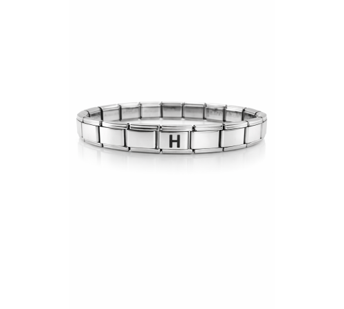 H Harfli Çelik Bileklik – Kişiye Özel Baş Harf Bileklik – Paslanmaz Çelik Zarif Kadın Bileklik