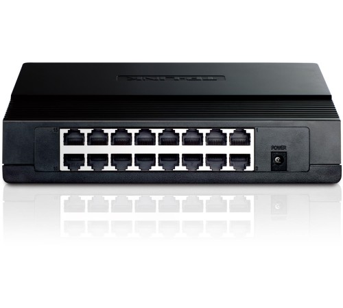 TP-LINK TL-SF1016D 16 PORT 10/100 PLASTİK KASA SWITCH