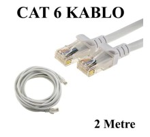 INCA ICAT6-02TG 2MT 24AWG CAT6 UTP PATCH KABLO GRİ