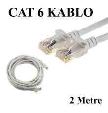 INCA ICAT6-02TG 2MT 24AWG CAT6 UTP PATCH KABLO GRİ