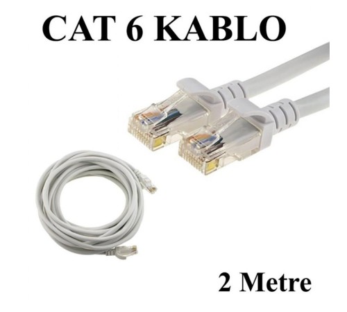 INCA ICAT6-02TG 2MT 24AWG CAT6 UTP PATCH KABLO GRİ