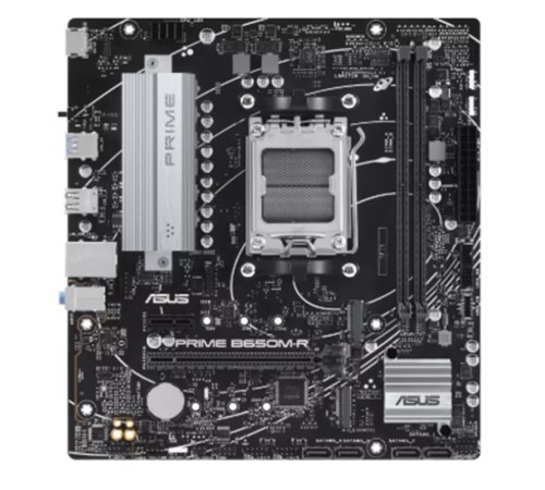 ASUS PRIME B650M-R DDR5 7200MHZ 1XHDMI 2XM.2 USB3.2 MATX AM5 (AMD AM5 9000/8000/7000 SERİLERİ İLE UYUMLU)