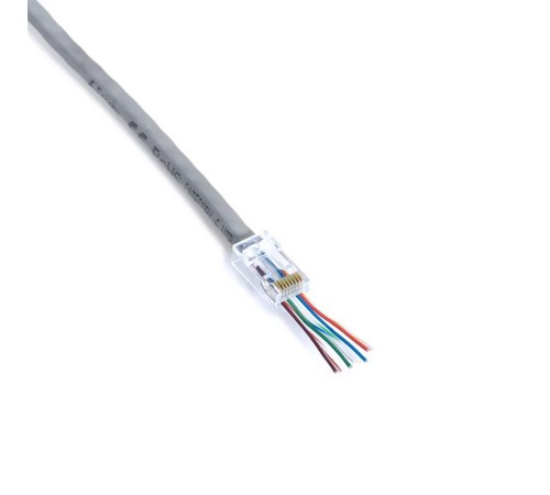 FRISBY FNW-RJ4528N CAT6 EZRJ-45 YENİ NESİL UTP KONNEKTÖR 100LÜ KUTU