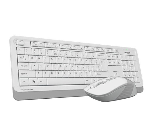 A4 TECH FG1010 BEYAZ Q MM 2.4G KABLOSUZ KLAVYE MOUSE SET