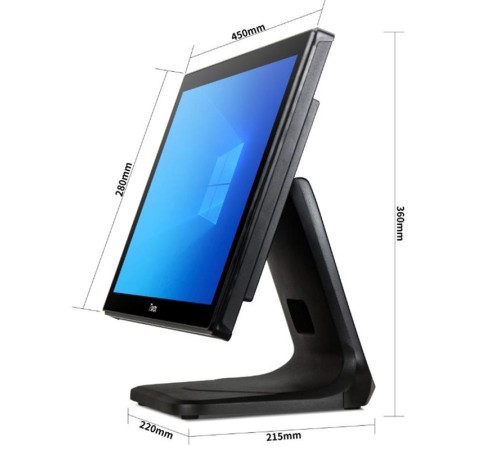 TIWOX TP-7650 18.5" I7 5.NESİL 128GB NWME SSD 8GB DDR3 RAM 1366X768 DOKUNMATİK POS PC