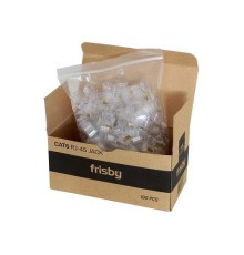 FRISBY FNW-RJ4520N CAT6 RJ45 UTP KONNEKTÖR 100 LÜ KUTU