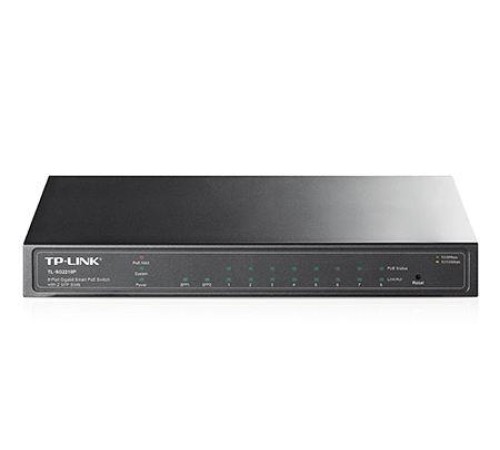 TP-LINK OMADA TL-SG2210P 8 PORT GIGABIT + 2X1GB SFP UPLINK JETSTREAM YÖNETİLEBİLİR 61W POE SWITCH