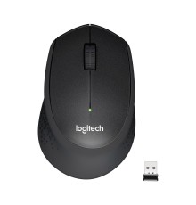 LOGITECH M330 KABLOSUZ SESSİZ USB OPTİK MOUSE SİYAH 910-004909