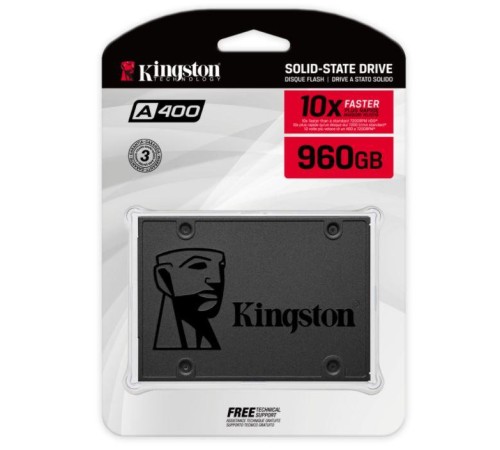 960 GB KINGSTON A400 SATA3 2.5 500/450MBS SA400S37/960G