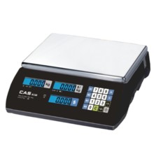 CAS ER JR 30KG LCD EKRAN BOYUNSUZ FİYAT HESAPLAMALI TERAZİ