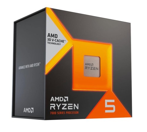AMD RYZEN 5 7500X3D 4.0GHZ 96MB 65W AM5 FANSIZ