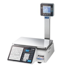 CAS CL3000 30KG 202DPI DİREKT TERMAL ETHERNET LCD EKRAN BOYUNLU BARKODLU TERAZİ