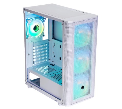 FRISBY CM-106 650W 80+ DOUBLE ARGB GAMING BEYAZ MESH KASA
