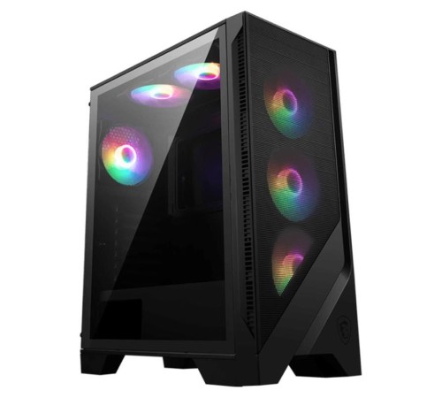 MSI MAG FORGE 120A B65 TEMPERLİ CAM 6X120MM AUTO RGB FAN 650W BRONZ ATX GAMING KASA