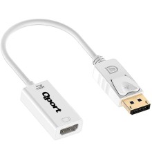 QPORT Q-DP-HDB DISPLAY PORT TO HDMI 4K ÇEVİRİCİ