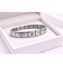 Çelik Nomination Bileklik Balık Burcu | Paslanmaz Çelik Burç Bilekliği | Zarif ve Anlamlı Tasarım