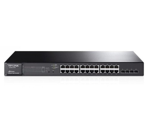TP-LINK OMADA TL-SG2428P 24 PORT GIGABIT+ 4XGIGABIT SFP UPLINK 250W POE YÖNETİLEBİLİR RACKMOUNT SWITCH