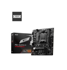 MSI PRO B650M-E DDR5 6800MHZ 1XVGA 1XHDMI 1XM.2 USB 3.2 MATX AM5(AMD AM5 9000/8000/7000 SERİLERİ İLE UYUMLU)