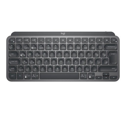 LOGITECH MX KEYS MINI MINIMALIST KABLOSUZ BLUETOOTH AYDINLATMALI Q TR KLAVYE SİYAH 920-010504
