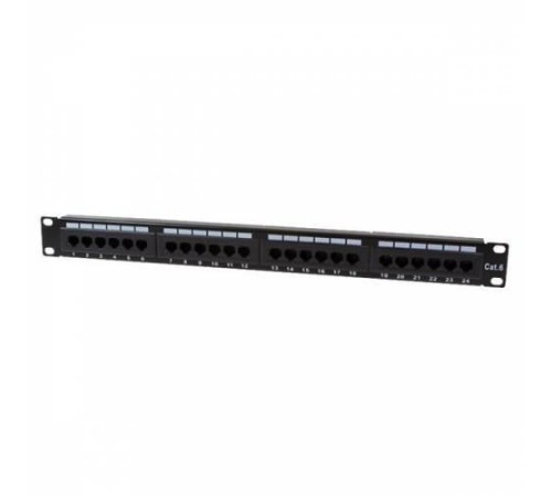 URANIUM P24UTP PP-UC6-2524 CAT6 24 PORT DOLU PATCH PANEL