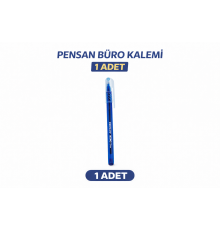 Pensan Büro Tükenmez Kalem 1.0 mm Mavi 1 Adet