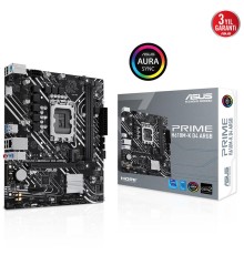 ASUS PRIME H610M-K D4 ARGB DDR4 3200MHZ 1XHDMI 1XM.2 USB 3.2 MATX 1700P (12. / 13. VE 14. NESİL İŞLEMCİ UYUMLU)