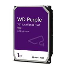 1 TB WD 3.5 PURPLE SATA3 5400RPM 64MB 7/24 GUVENLIK WD11PURZ (3 YIL RESMI DIST GARANTILI)
