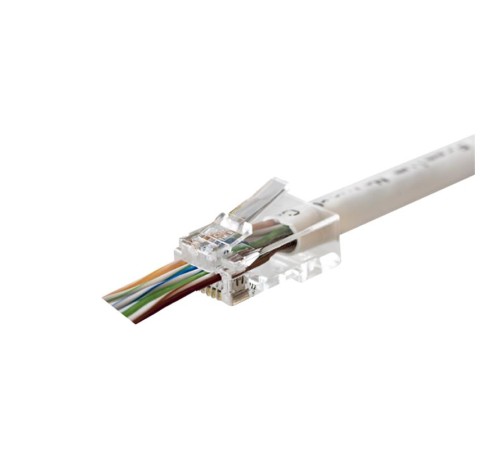 ORING MPC6U3EZ CAT6 PLUG U/UTP EZRJ45 YENİ NESİL ALTIN UÇ KONNEKTÖR 100 LÜ PAKET