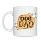 Dog Dad Kupa MODEL 184 – Köpek Babası Temalı Porselen Kahve Kupası – Köpek Severlere Özel Hediyelik Kupa