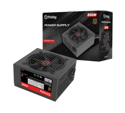 FRISBY FR-PS8580P 850W 80 PLUS BRONZ POWER SUPPLY