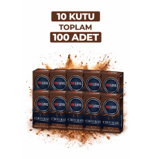 OxLove Chocolate Aromalı Prezervatif 10'lu 10 Kutu