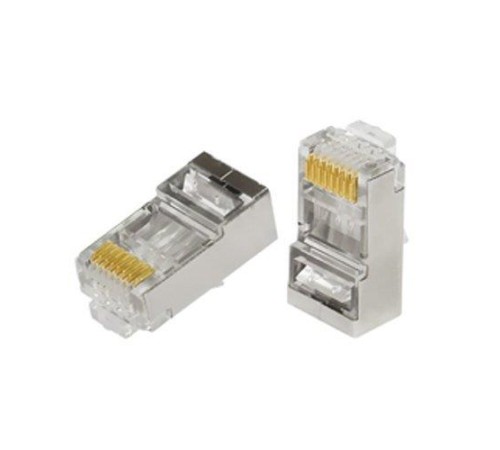 FRISBY FNW-RJ4522N RJ45 FTP CAT6 KONNEKTOR METAL 100LÜ PAKET