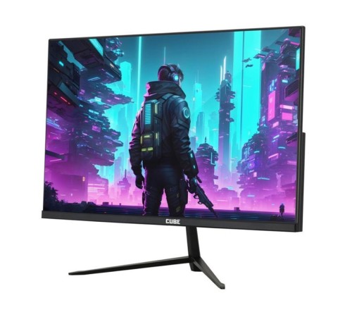 23.8 CUBE PF-24P180F05 IPS 0.5MS 180HZ HDMI DP USB FHD 1920X1080 SIYAH VESA GAMING SIFIR OLU PIXEL