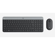 LOGITECH MK470 Q TR İNCE KABLOSUZ KLAVYE MOUSE SET SİYAH 920-009435