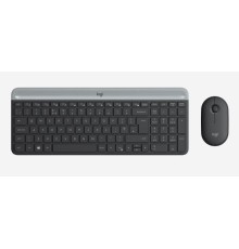 LOGITECH MK470 Q TR İNCE KABLOSUZ KLAVYE MOUSE SET SİYAH 920-009435