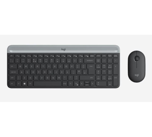 LOGITECH MK470 Q TR İNCE KABLOSUZ KLAVYE MOUSE SET SİYAH 920-009435