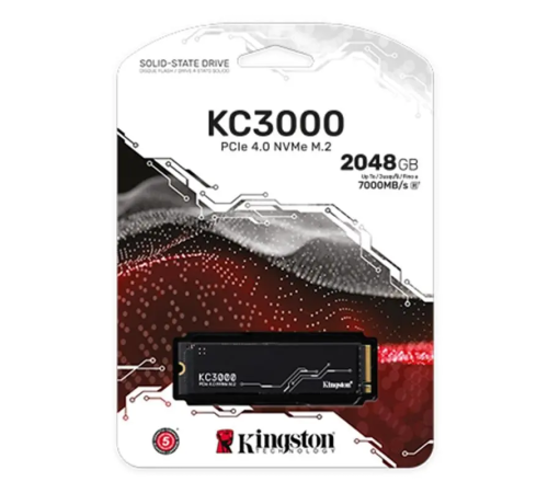 2 TB KINGSTON PCIE 4.0 NVME M.2 2280 7000/7000 SKC3000D/2048G