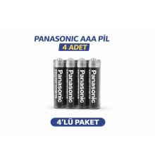 pana AAA R03 İnce Pil Zinc Carbon Extra Heavy Duty 2’li 2 Paket