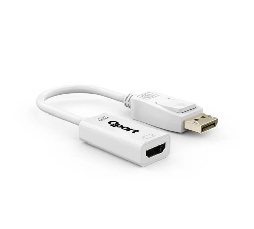 QPORT Q-DP-HDB DISPLAY PORT TO HDMI 4K ÇEVİRİCİ
