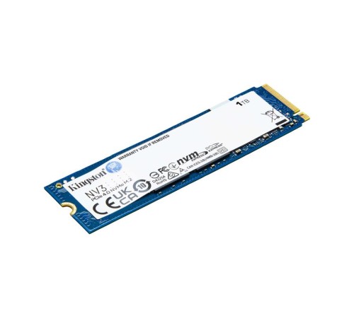 1 TB KINGSTON NV3 M.2 NVME PCIE GEN4 6000/4000MBS SNV3S/1000G