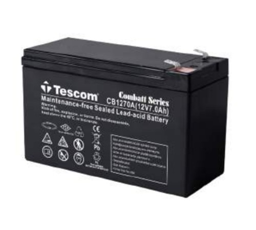 TESCOM COMBATT CBL12-7E 12V 7AH TAM BAKIMSIZ KURU AKÜ