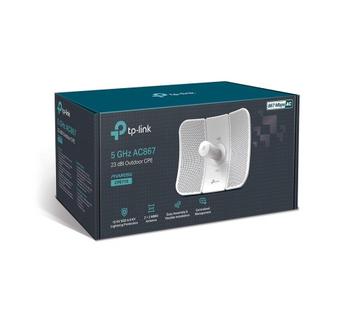 TP-LINK CPE710 5GHZ 867MBPS 23DBI 30KM PTP/PTMP DIŞ ORTAM ACCESS POINT