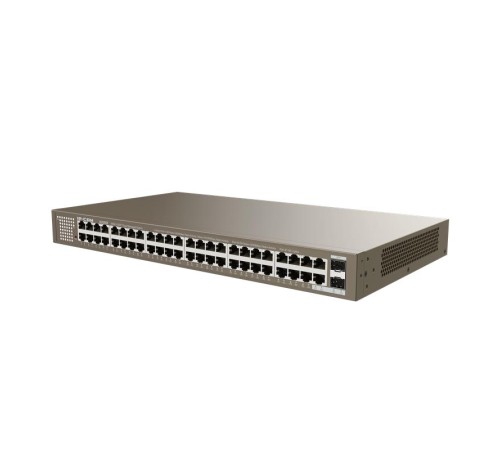 IP-COM G3350F 48 PORT GIGABIT + 2X1GB SFP UPLINK L2 CLOUD YÖNETİLEBİLİR RACKMOUNT SWITCH