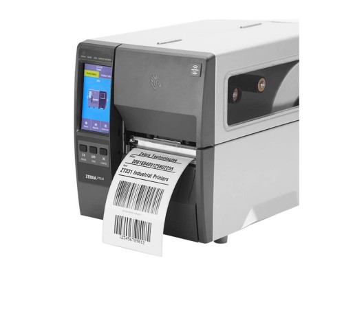 ZEBRA ZT231 (ZT23142-T0E000FZ) 203DPI TERMAL TRANSFER USB+SERİ+ETHERNET METAL KASA END. BARKOD YAZICI (RİBONLU KULLANIM)