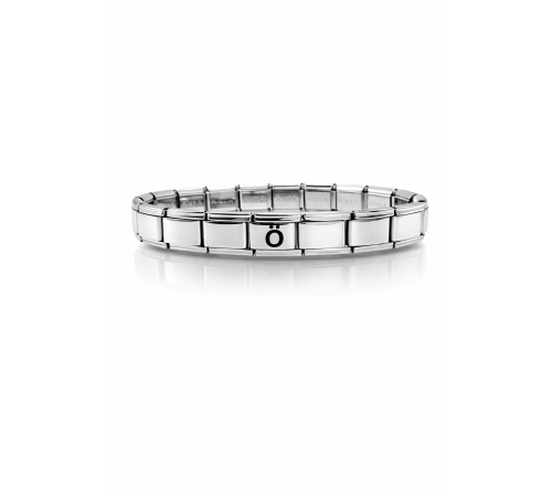 Kişiye Özel Ö Harfli Çelik Bileklik – İtalyan Charm Bilezik, Ayarlanabilir Model