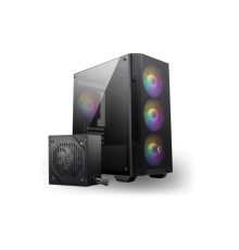 MSI MAG FORGE M100A D60 600W 80+ AKRİLİK YAN PANEL 3X120MM 1X120MM ARGB BRONZE MATX GAMING KASA