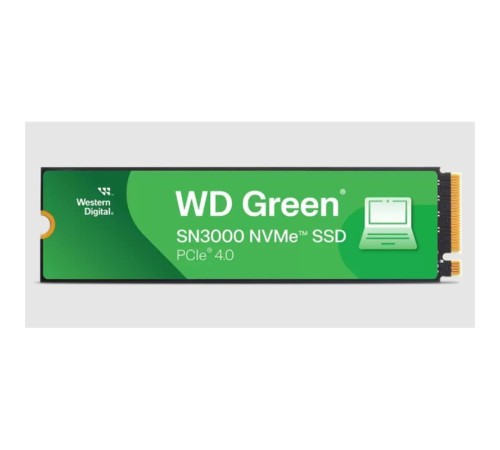 1 TB WD GREEN SN300 PCI-4.0 5000MB/S 4200MB/S M2 SSD WDS100T4G0E