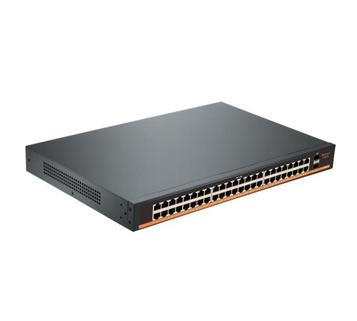 TIWOX TP-G4820-POE800W 48 PORT GIGABIT + 2X 1GB SFP UPLINK RACKMOUNT POE SWITCH