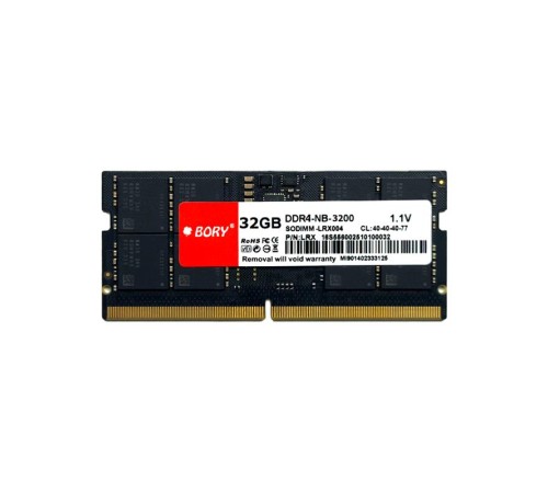 32 GB DDR4 3200MHZ BORY KUTULU NB